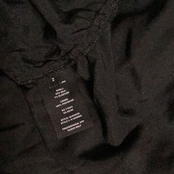New. Helmut Lang black midi dress. Size 2. Retail $637 - Picture 7 of 9